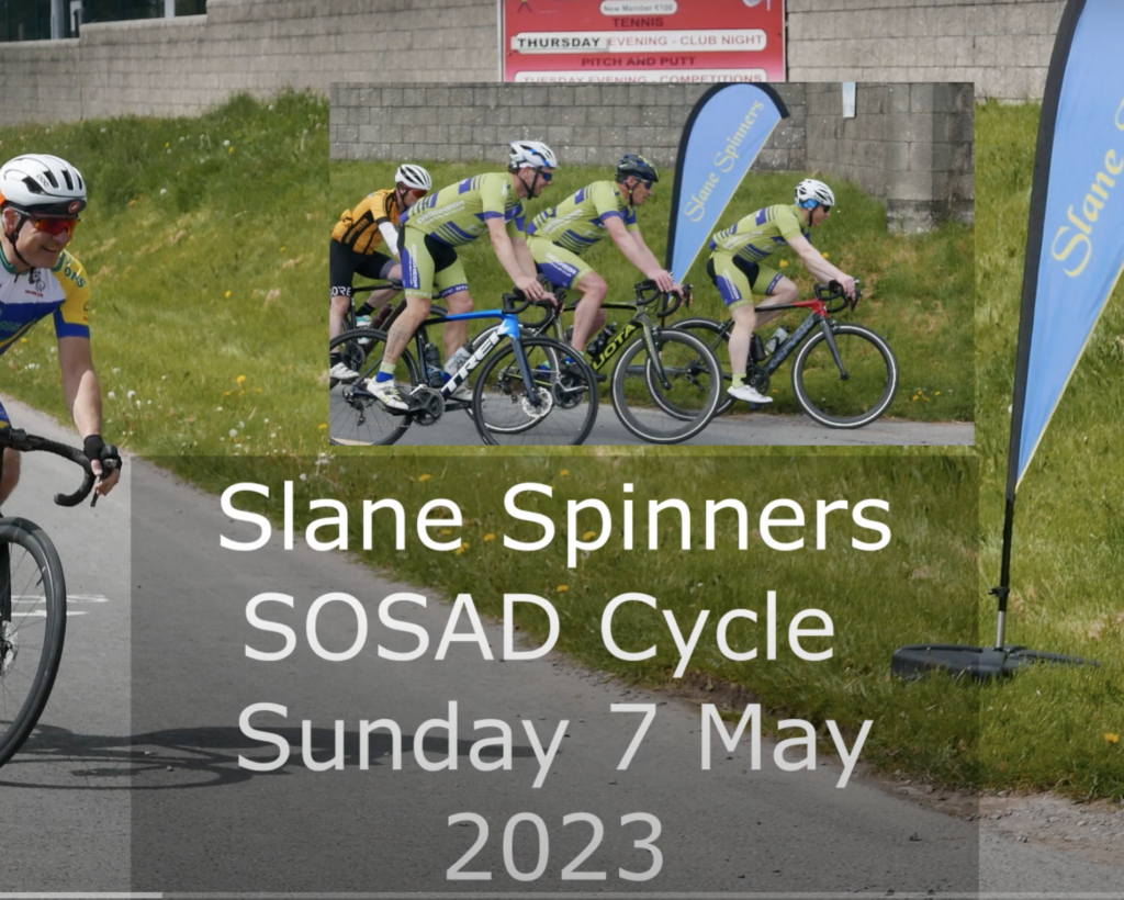 Slane Spinners Sosad Cycle Sosad Save Our Sons Daughters