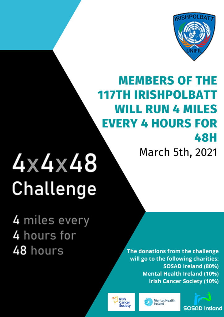 4 x 4 x 48 Challenge SOSAD Save Our Sons & Daughters