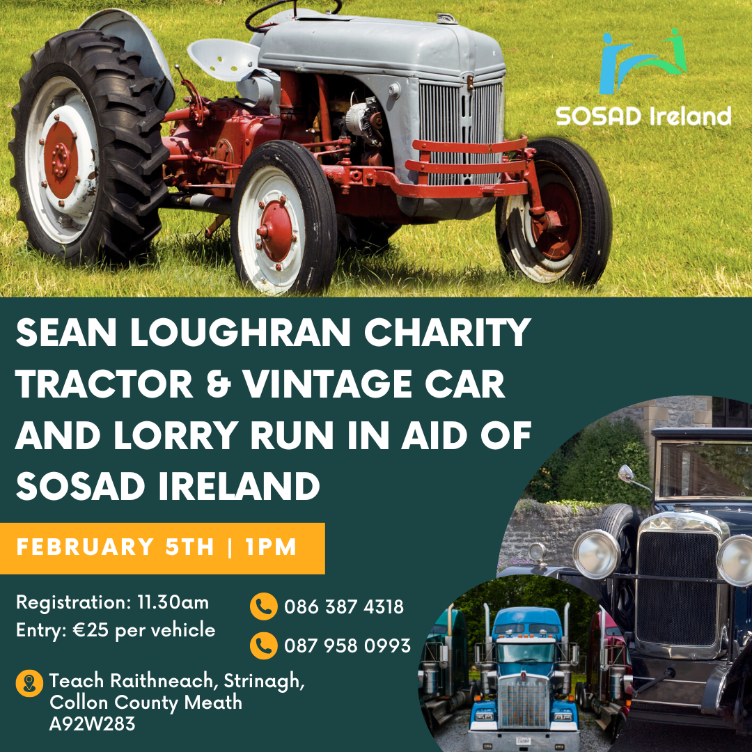 Tractor Run - SOSAD - Save Our Sons & Daughters